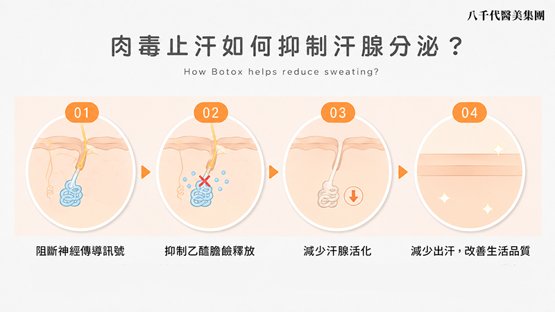 肉毒桿菌止汗的作用原理