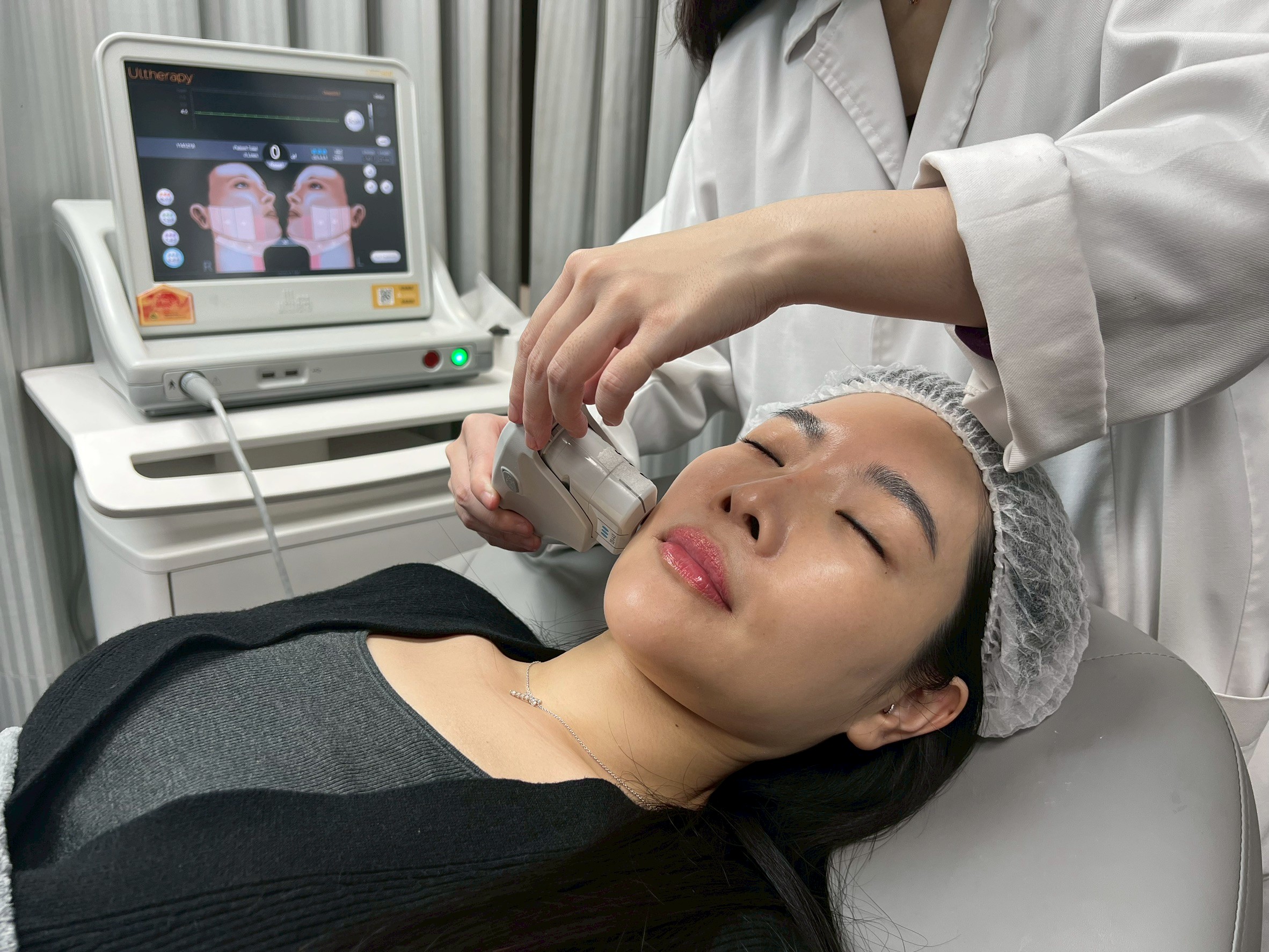 八千代美國音波真實操作畫面