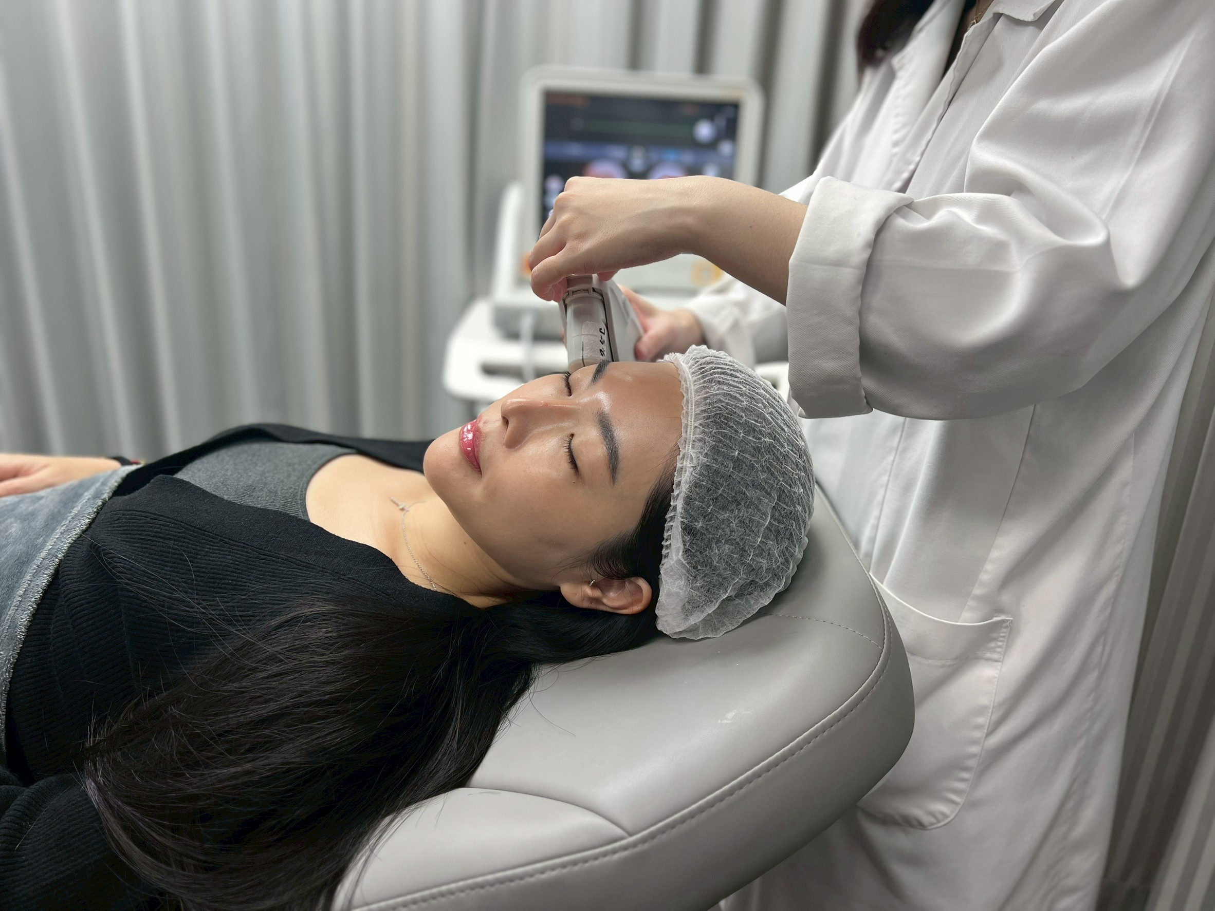 八千代美國音波真實操作畫面