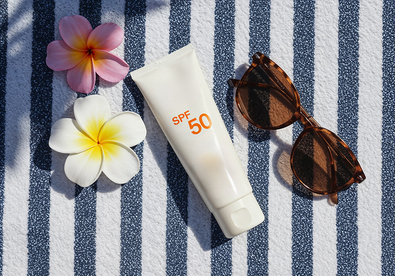 防曬產品示意圖